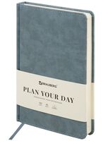 Ежедневник недатированный "Status" (А5; серо-голубой)