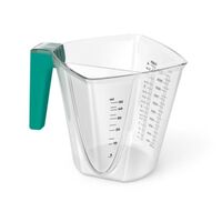 Кружка мерная пластмассовая "Ambient Omni" (1 л; опалово-зеленая)
