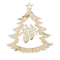 Деревянная заготовка "Еловые шишки"