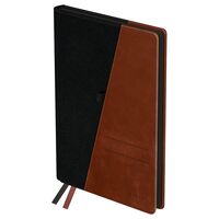 Ежедневник недатированный "Tandem. Black-brown" (А5)