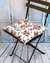 Подушка на стул "Mix. Цветы на Белом" (42х42 см)