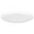 Тарелка фарфоровая "Консонанс" (258 мм; белый глянец)